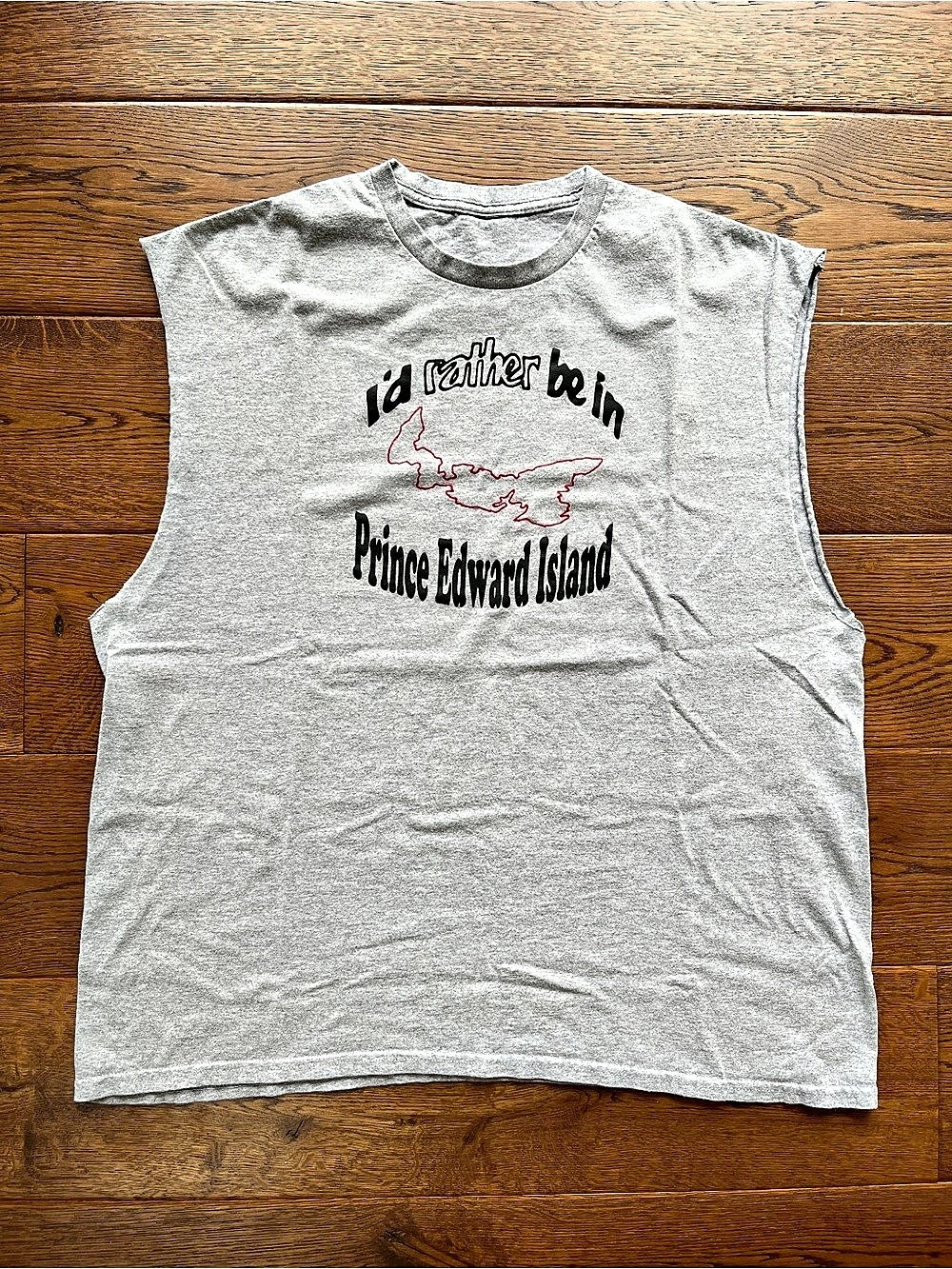 Vintage PEI Cut-off Sleeveless T-Shirt